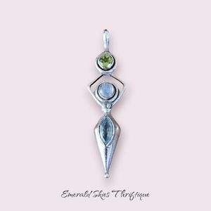 Sterling silver necklace pendant‎